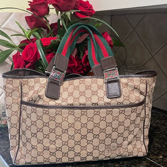 Authentic Gucci vintage tote - Picture 3 of 17